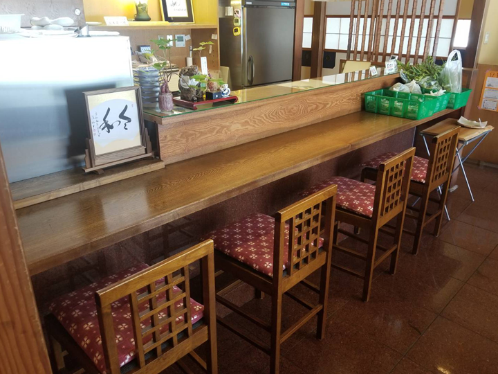 カウンター（4席）1階